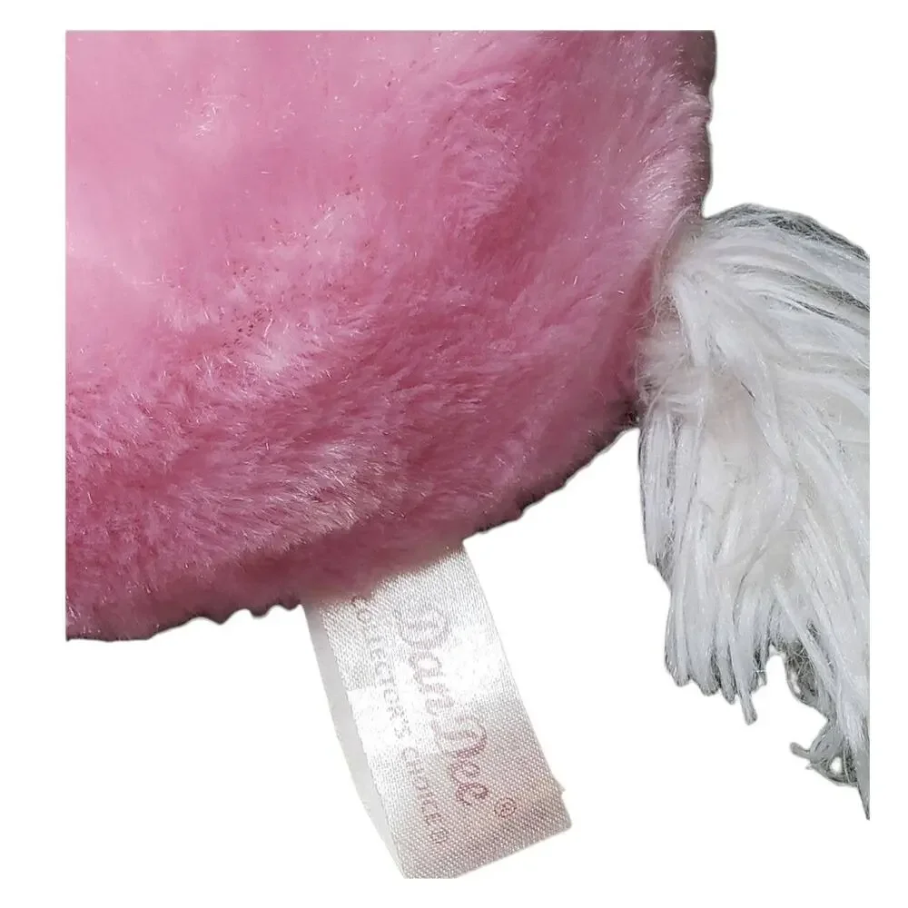 Pink Unicorn Stuffed Plush Animal Dan Dee